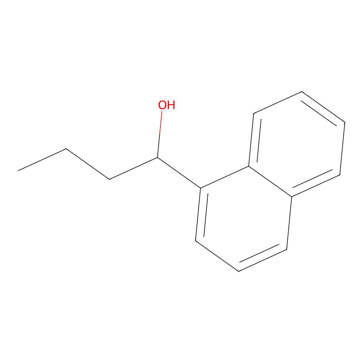 1-(1-Naphthyl)-1-butanol molecular structure, CAS 102238-72-2
