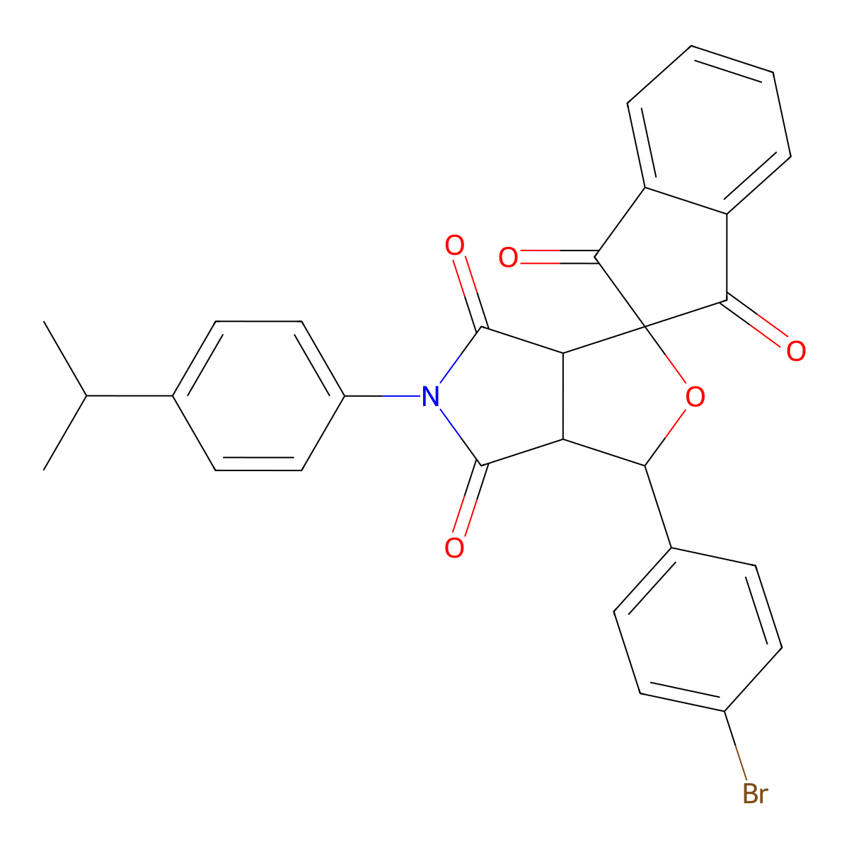 C29H22BrNO5 molecular structure, CAS 1022460-07-6