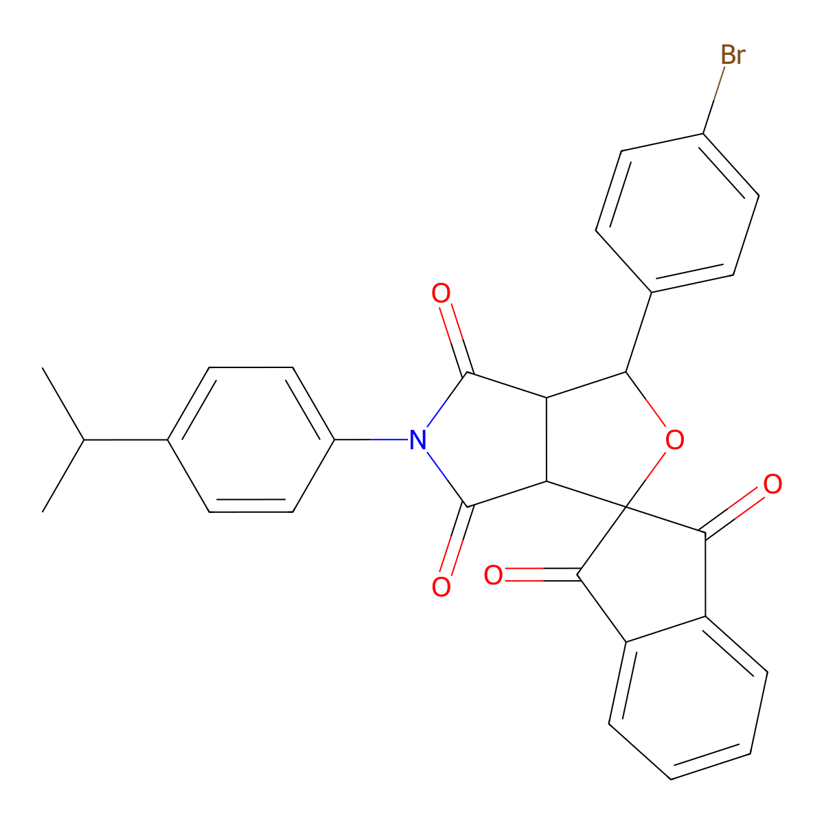 C29H22BrNO5 molecular structure, CAS 1022460-07-6