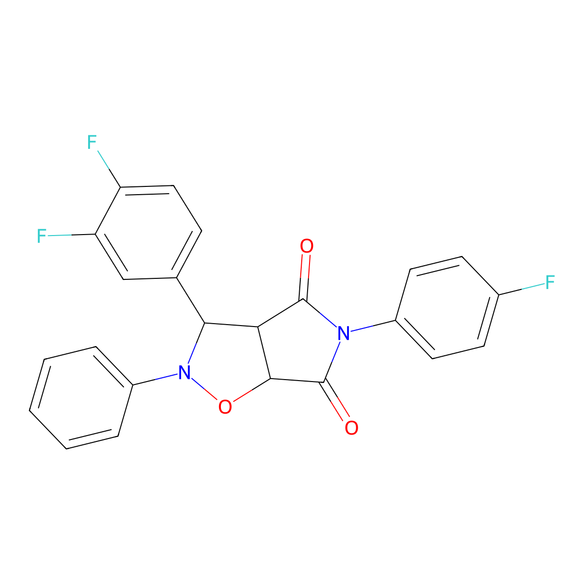 C23H15F3N2O3 molecular structure, CAS 1022609-43-3