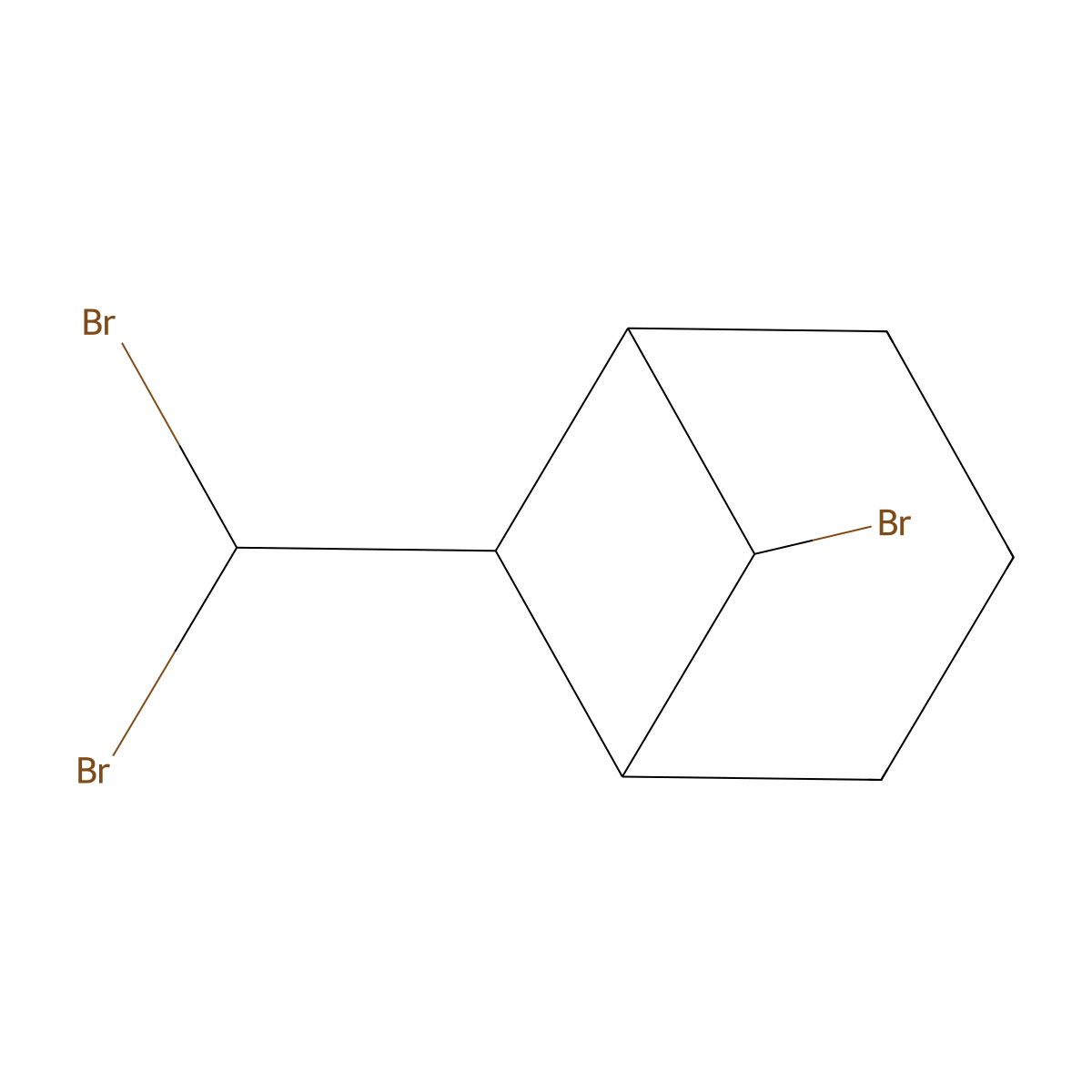 6-Bromo-7-(dibromomethyl)bicyclo[3.1.1]heptane molecular structure, CAS 1022671-87-9