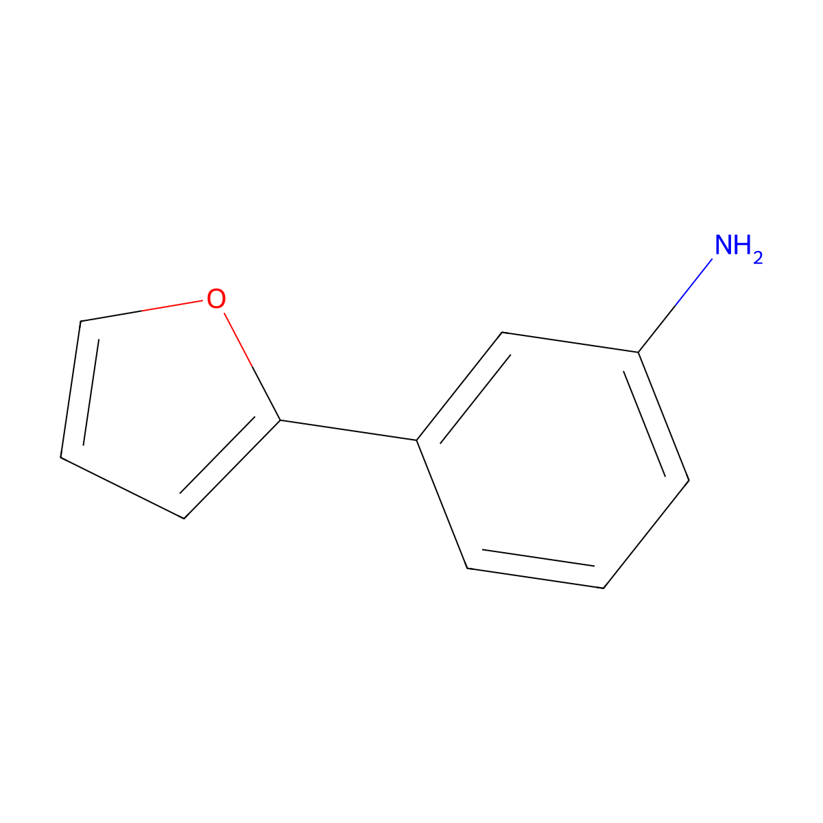 3-(2-Furyl)Aniline molecular structure, CAS 102269-42-1