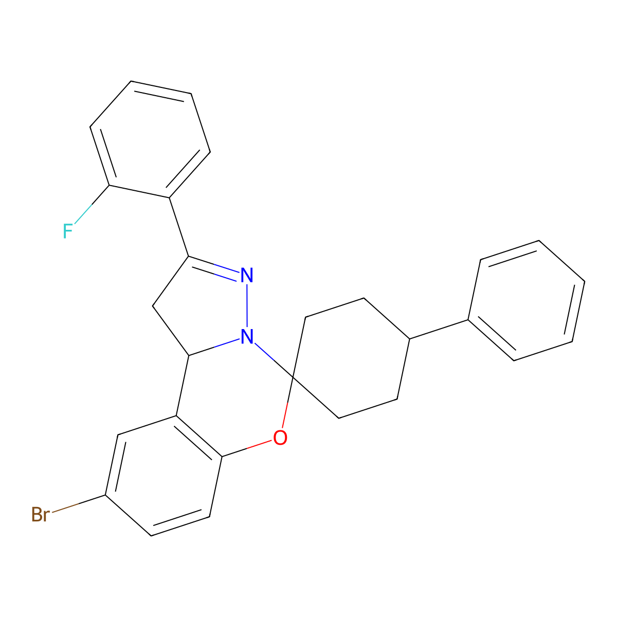 C27H24BrFN2O molecular structure, CAS 1022773-04-1