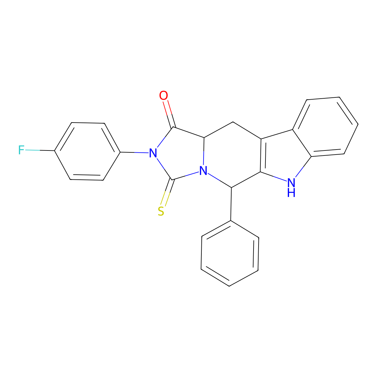 C25H18FN3OS molecular structure, CAS 1022919-21-6