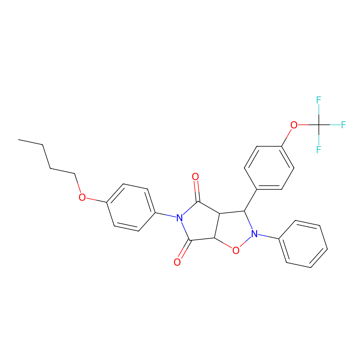 C28H25F3N2O5 molecular structure, CAS 1023420-63-4