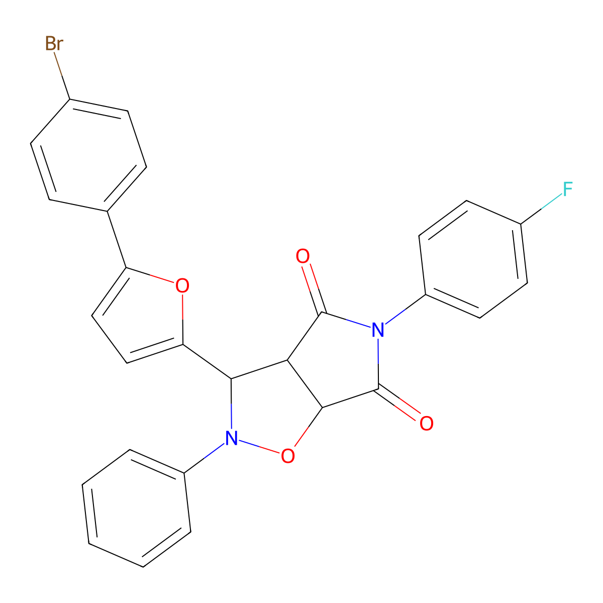 C27H18BrFN2O4 molecular structure, CAS 1023512-24-4