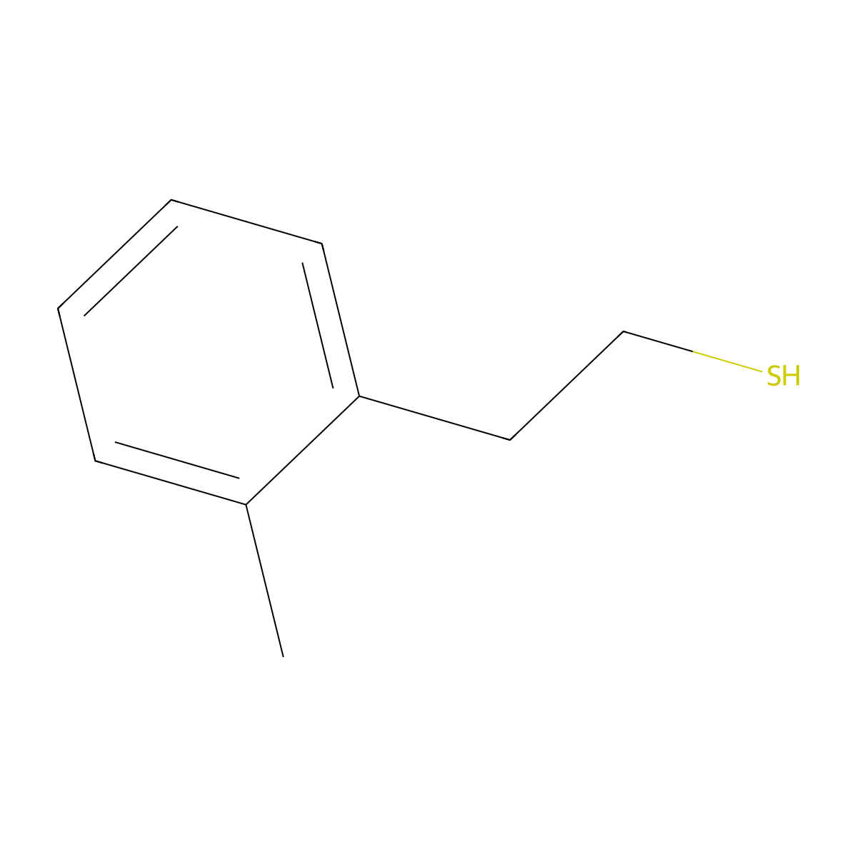 2-(2-Methylphenyl)ethanethiol molecular structure, CAS 102370-16-1
