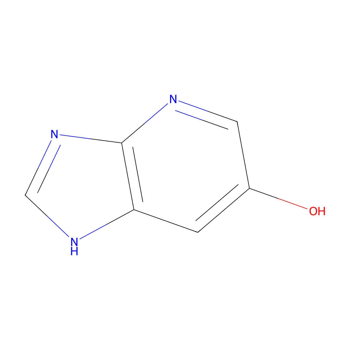 3H-Imidazo[4,5-b]pyridin-6-ol molecular structure, CAS 1023815-26-0