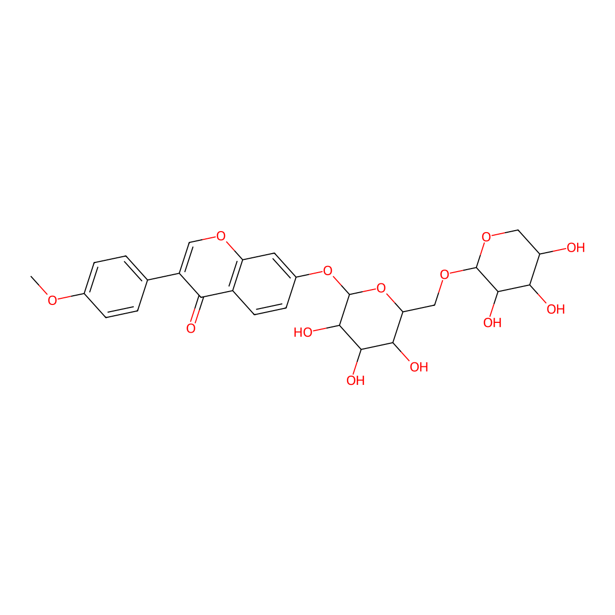 Kushenol O molecular structure, CAS 102390-91-0