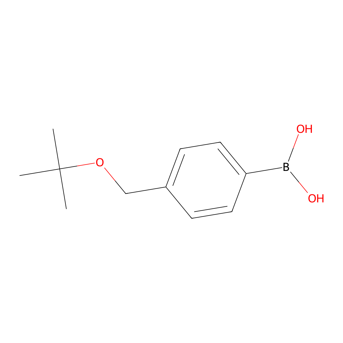 4-(tert-Butoxymethyl)benzeneboronic acid molecular structure, CAS 1024017-53-5