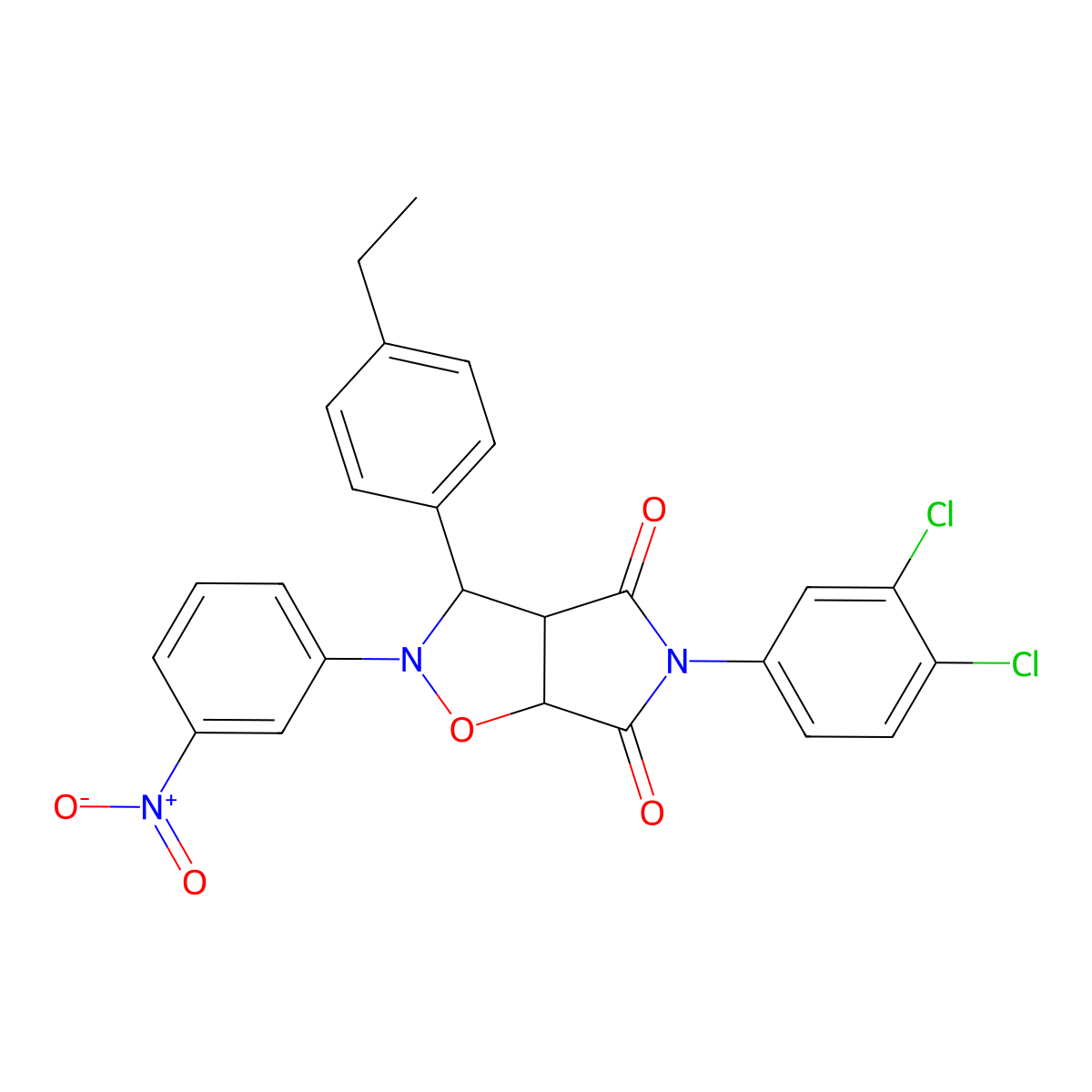 C25H19Cl2N3O5 molecular structure, CAS 1024195-83-2
