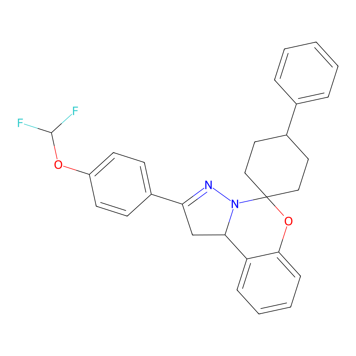 C28H26F2N2O2 molecular structure, CAS 1024248-87-0