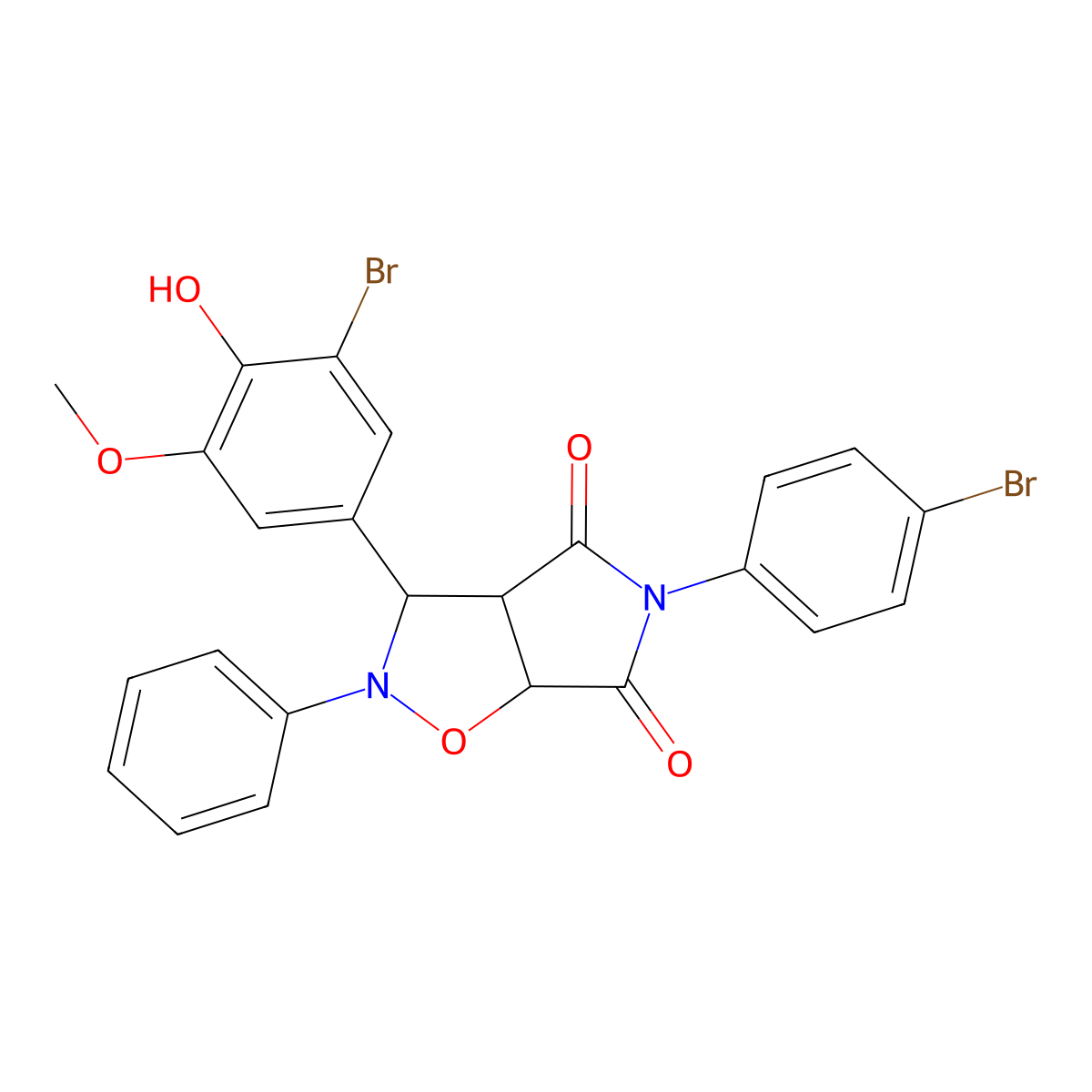C24H18Br2N2O5 molecular structure, CAS 1024301-09-4