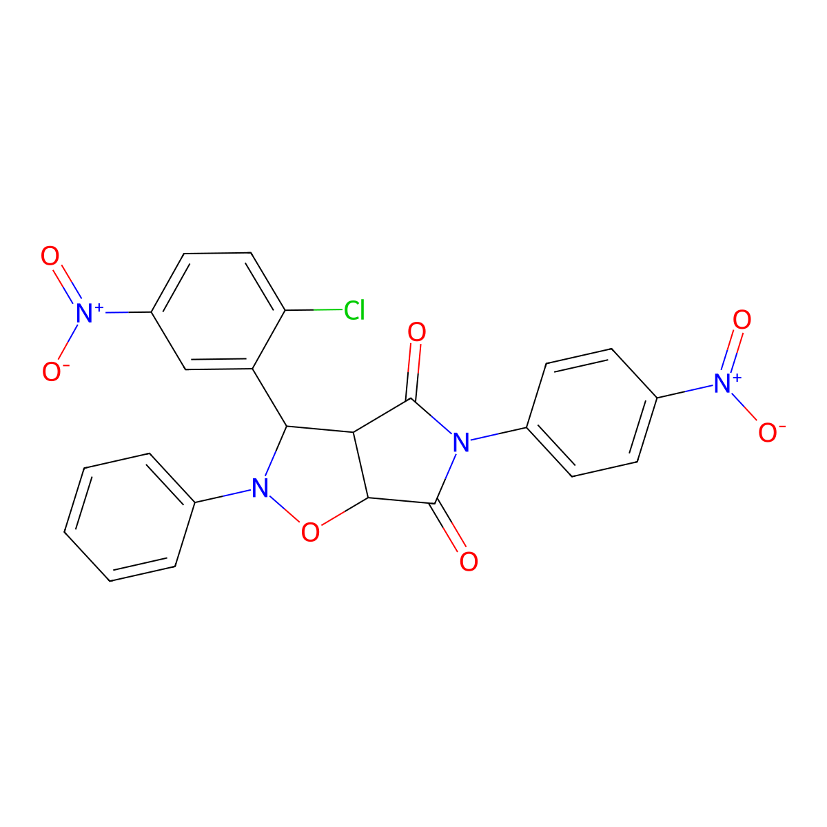 C23H15ClN4O7 molecular structure, CAS 1024305-91-6