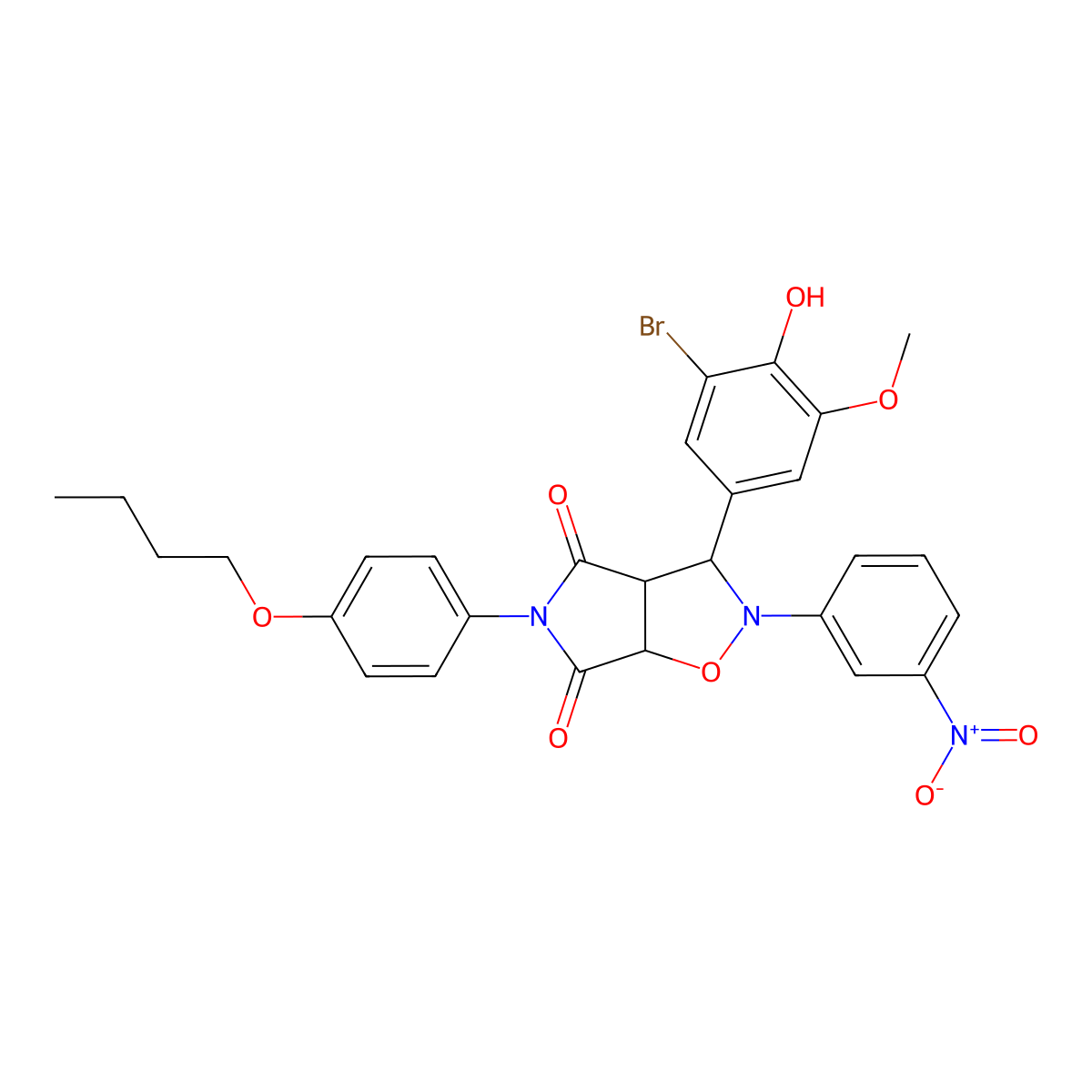 C28H26BrN3O8 molecular structure, CAS 1024348-77-3