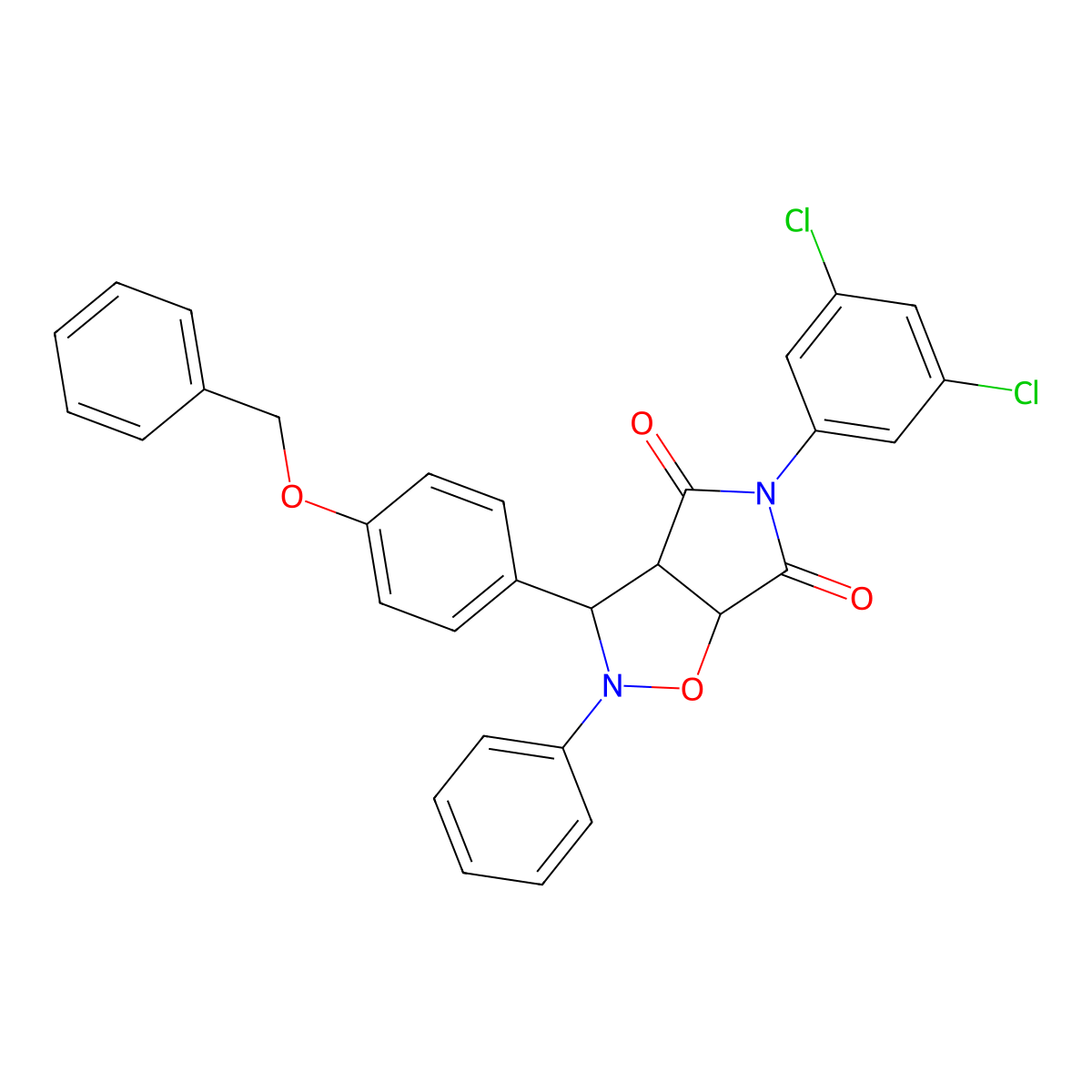 C30H22Cl2N2O4 molecular structure, CAS 1024370-25-9