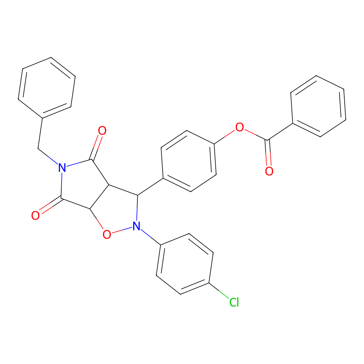 C31H23ClN2O5 molecular structure, CAS 1024379-12-1
