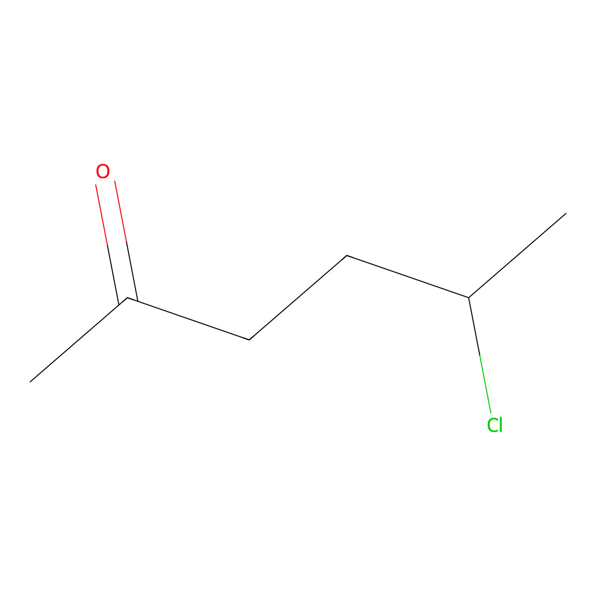 5-Chlorohexan-2-one molecular structure, CAS 102438-65-3