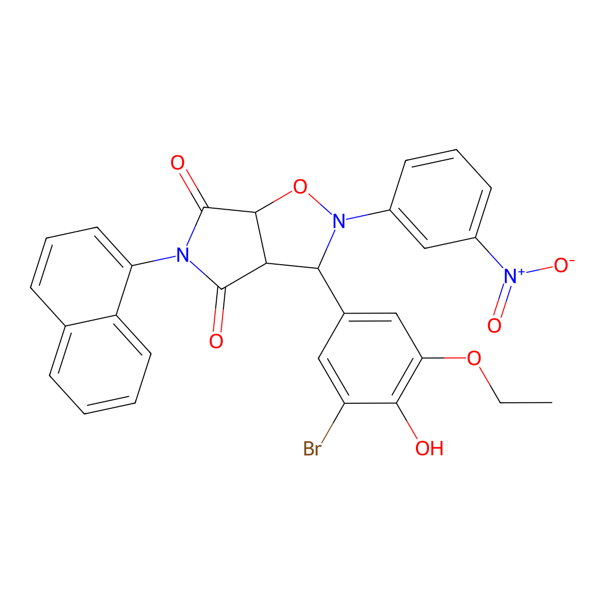 C29H22BrN3O7 molecular structure, CAS 1024391-01-2