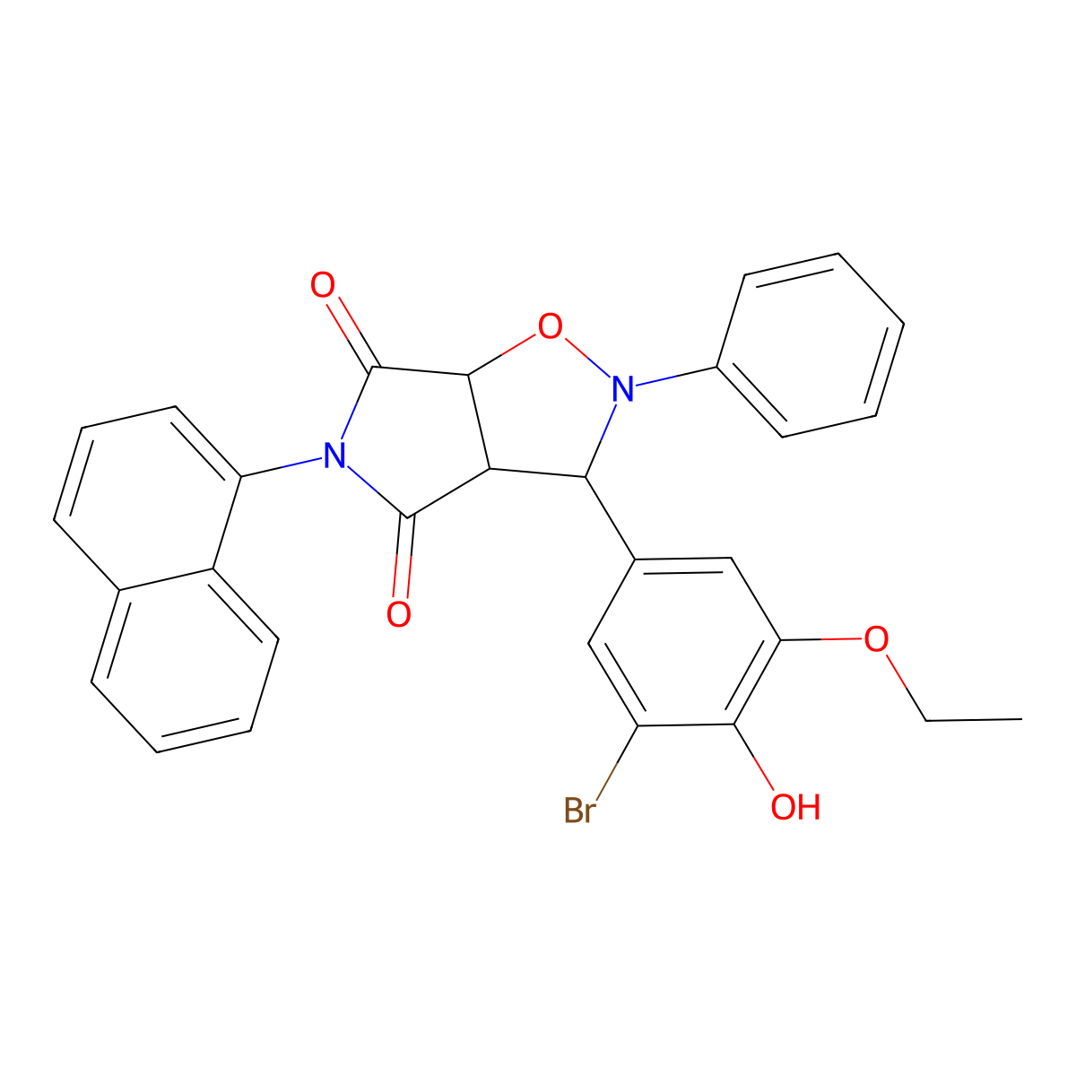 C29H23BrN2O5 molecular structure, CAS 1024424-54-1