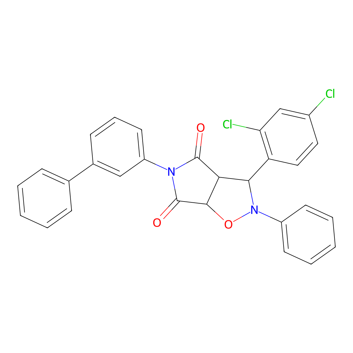 C29H20Cl2N2O3 molecular structure, CAS 1024469-64-4