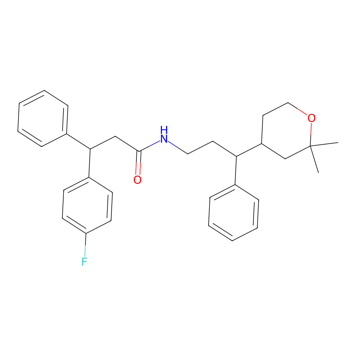 C31H36Fno2 molecular structure, CAS 1024572-60-8