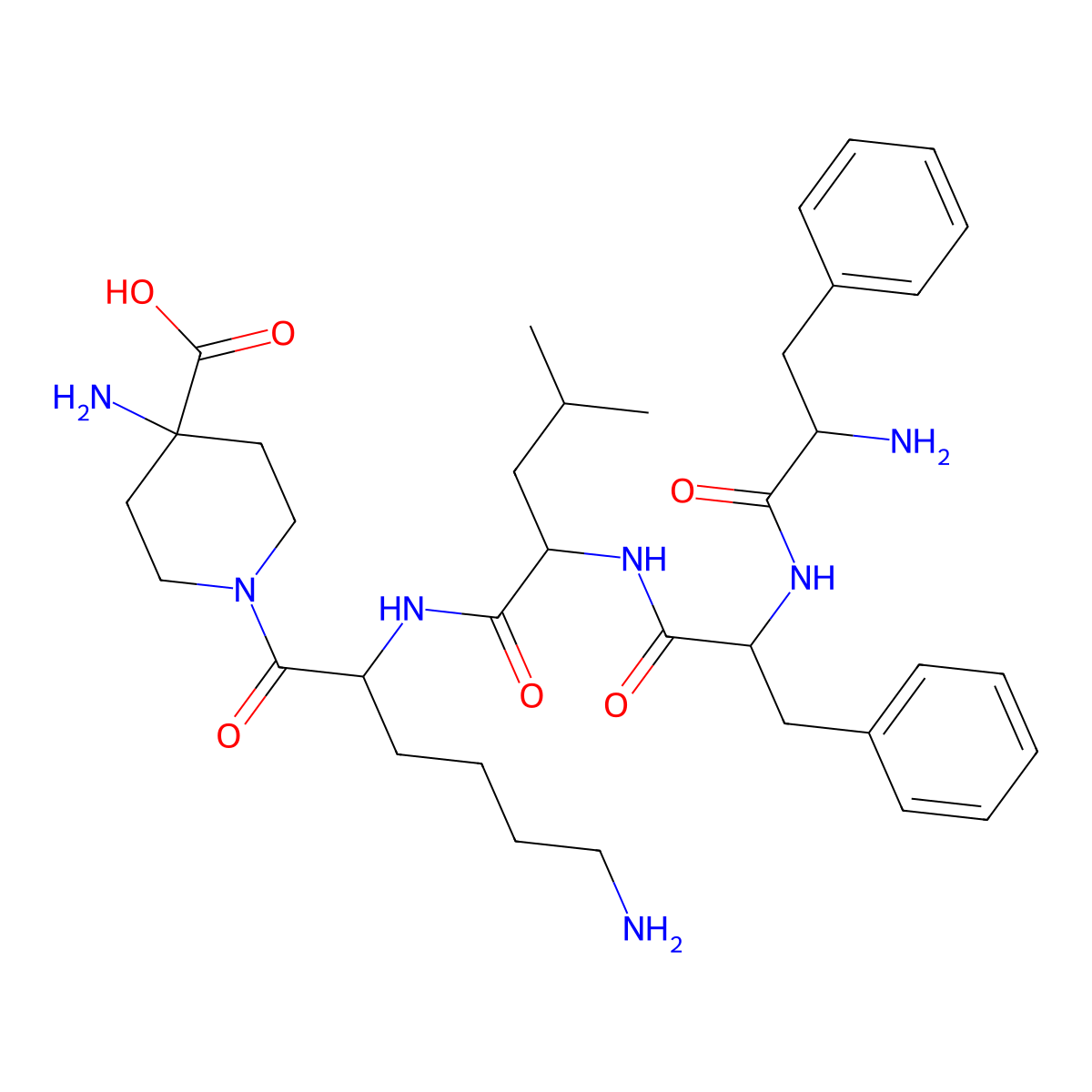 Difelikefalin molecular structure, CAS 1024828-77-0