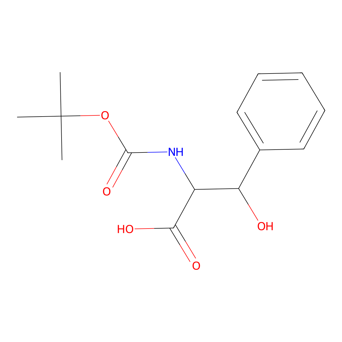 Boc-D-threo-3-phenylserine molecular structure, CAS 102507-18-6