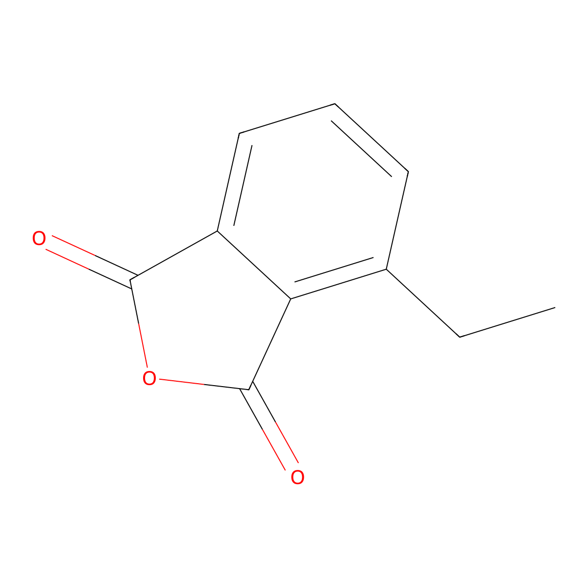 4-Ethyl-2-benzofuran-1,3-dione molecular structure, CAS 102539-99-1