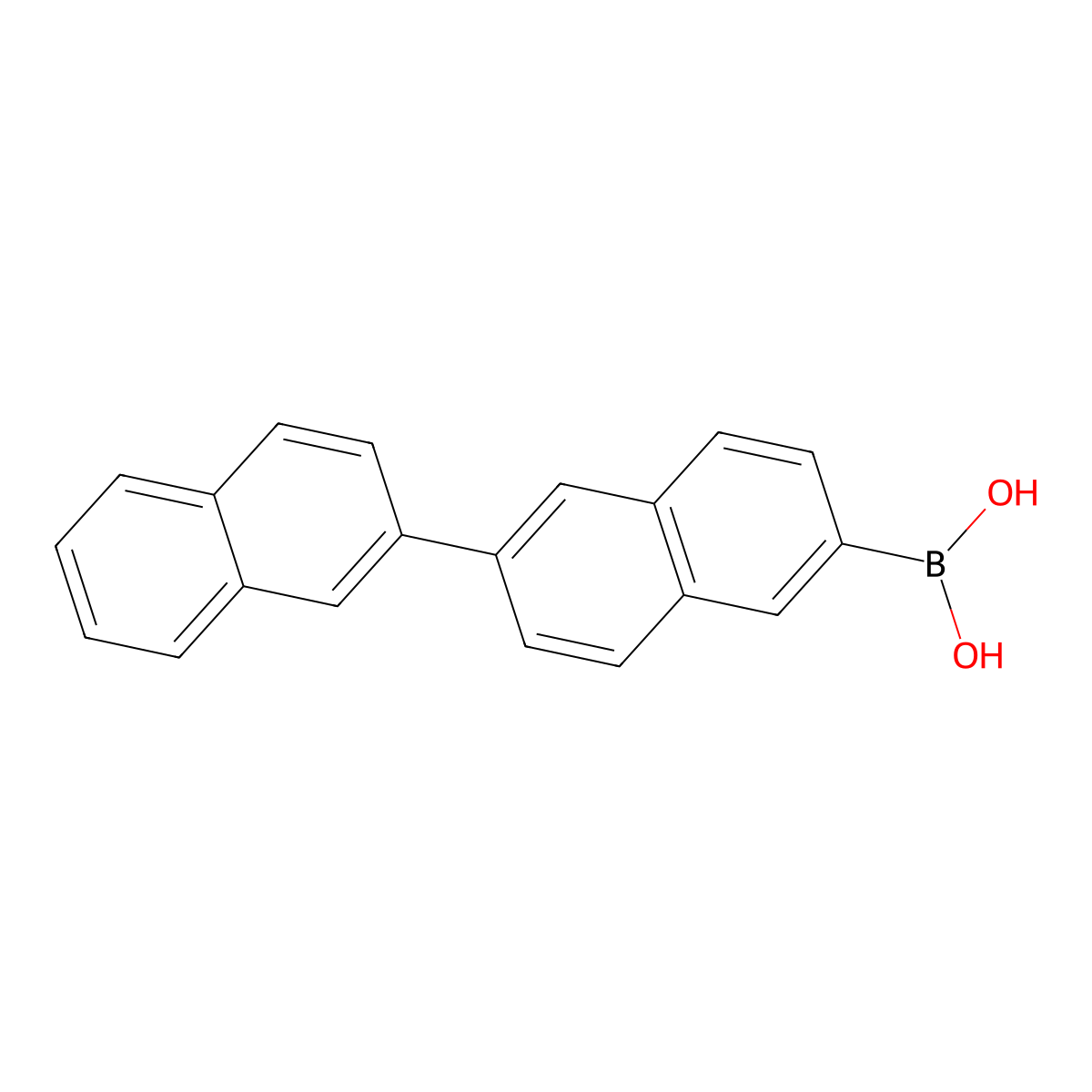 [2,2'-Binaphthalen]-6-ylboronic Acid (contains varying amounts of Anhydride) molecular structure, CAS 1025456-44-3