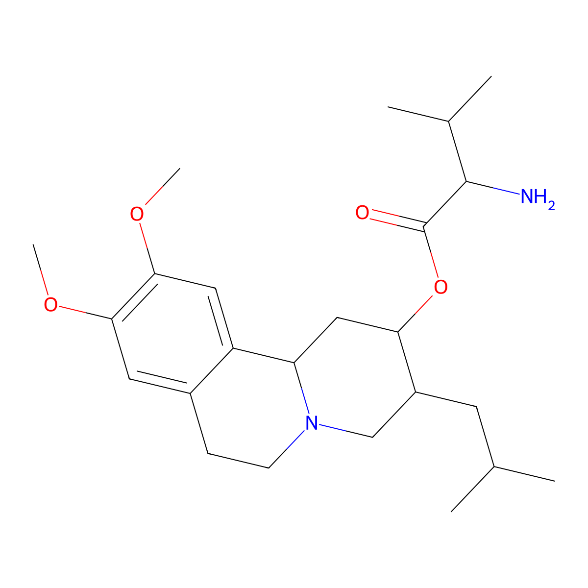 Valbenazine molecular structure, CAS 1025504-45-3