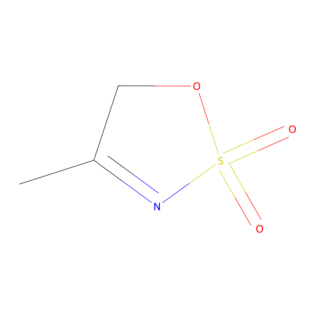 4-Methyl-5H-[1,2,3]oxathiazole2,2-dioxide molecular structure, CAS 1025506-08-4