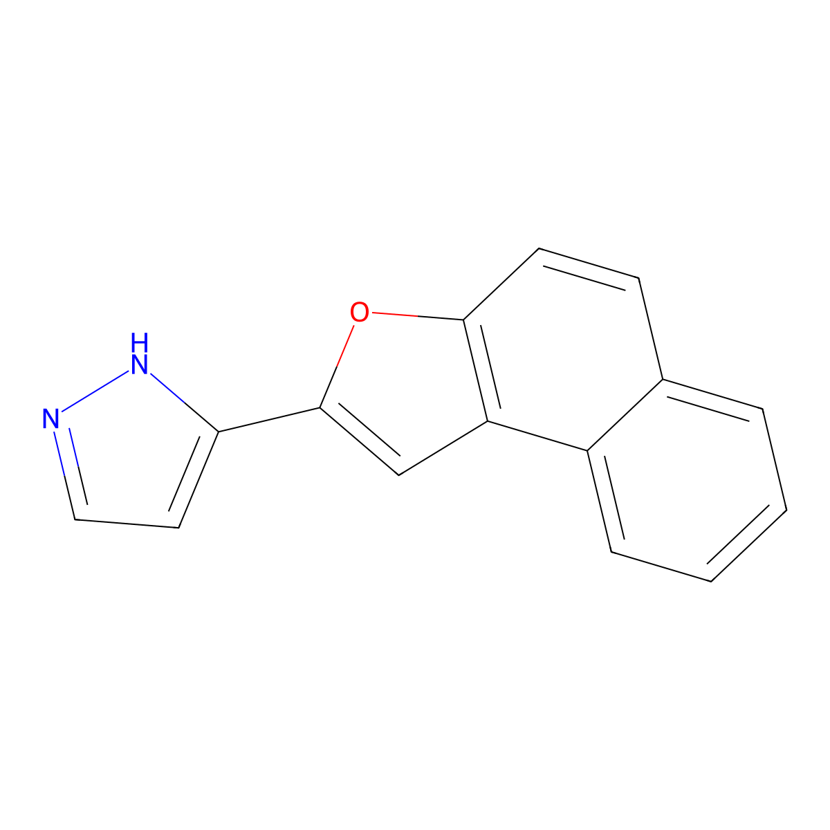 5-naphtho[2,1-b]furan-2-yl-1H-pyrazole molecular structure, CAS 1025724-76-8