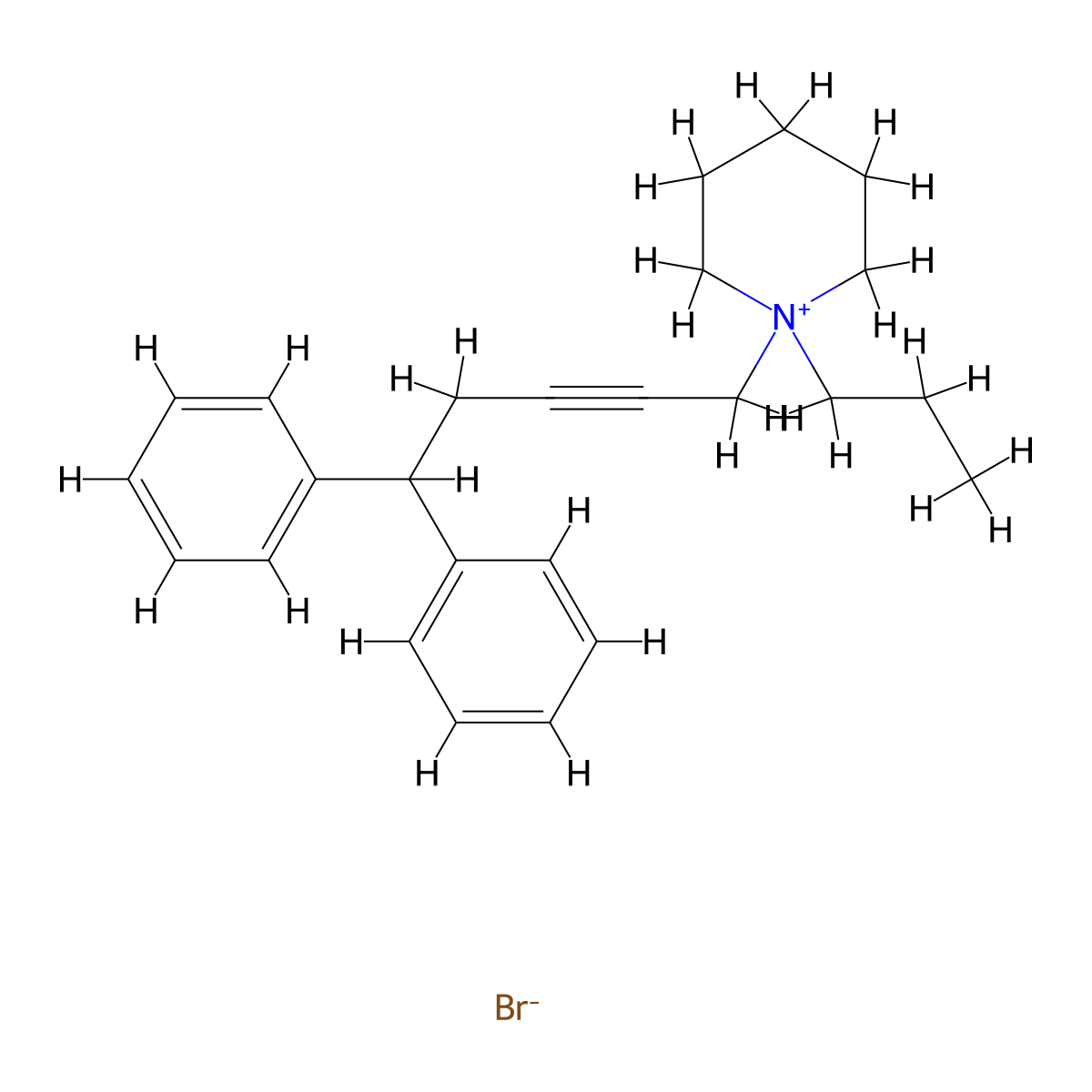 C25H32BrN molecular structure, CAS 1025735-34-5