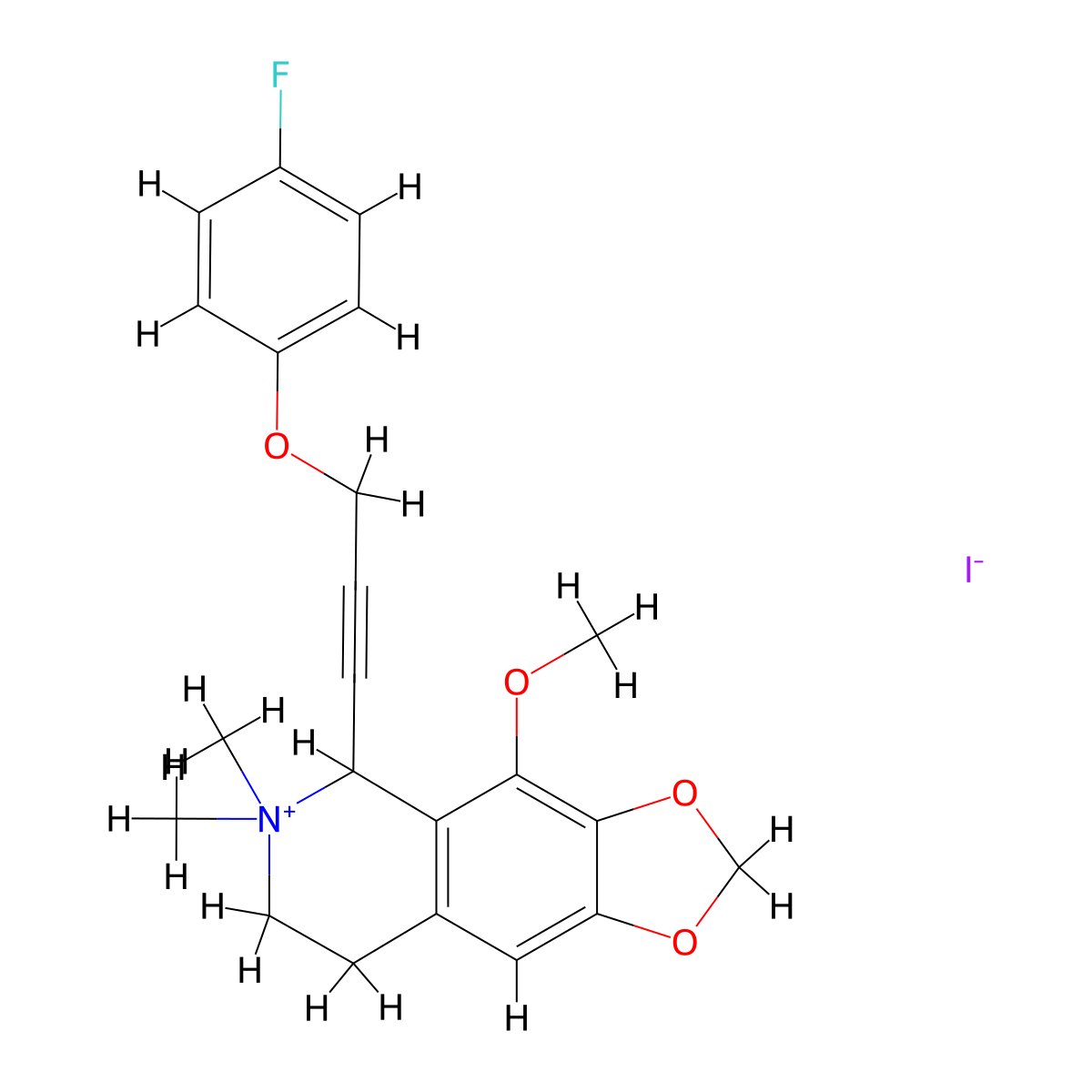 C22H23Fino4 molecular structure, CAS 1025758-09-1