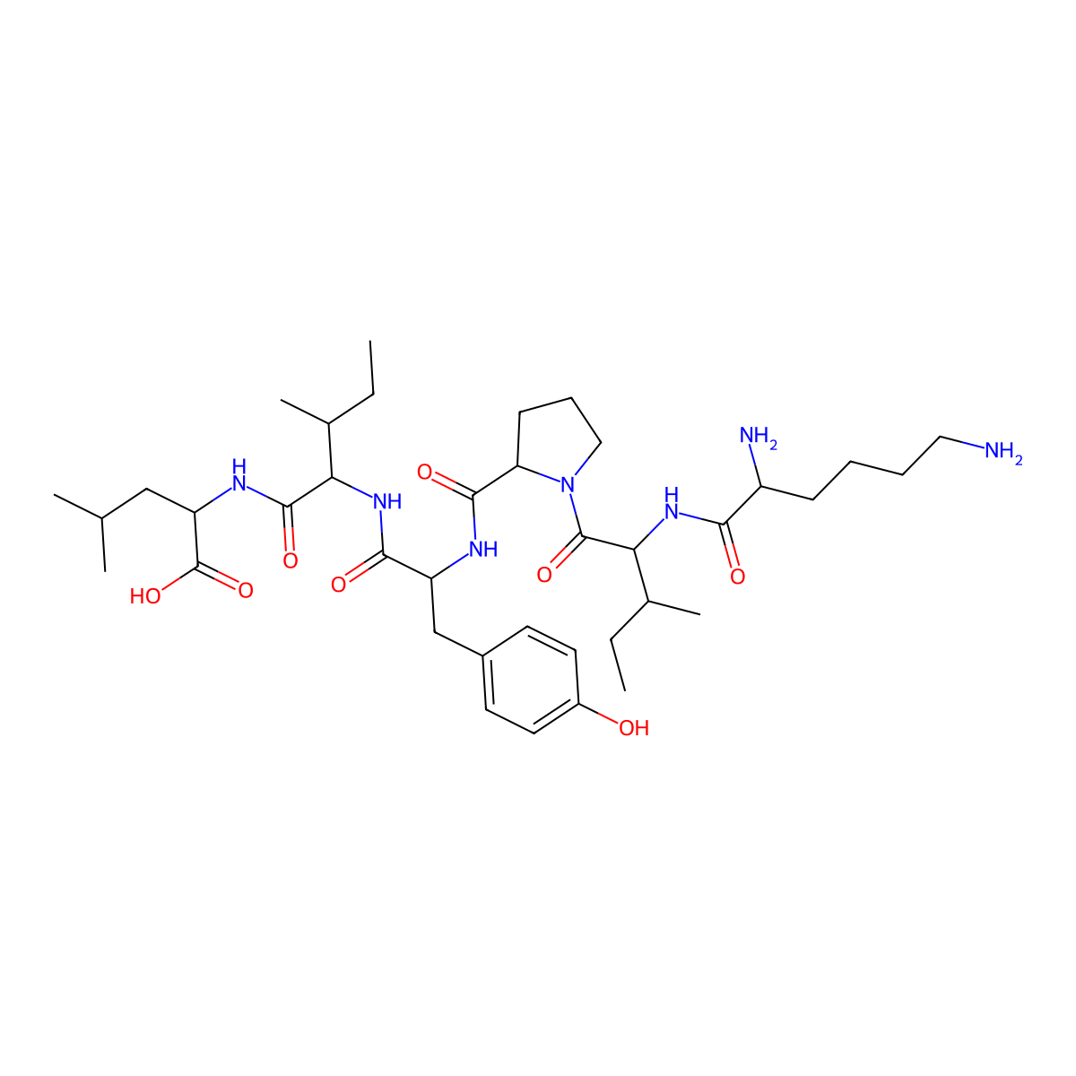 Neuromedin N molecular structure, CAS 102577-25-3