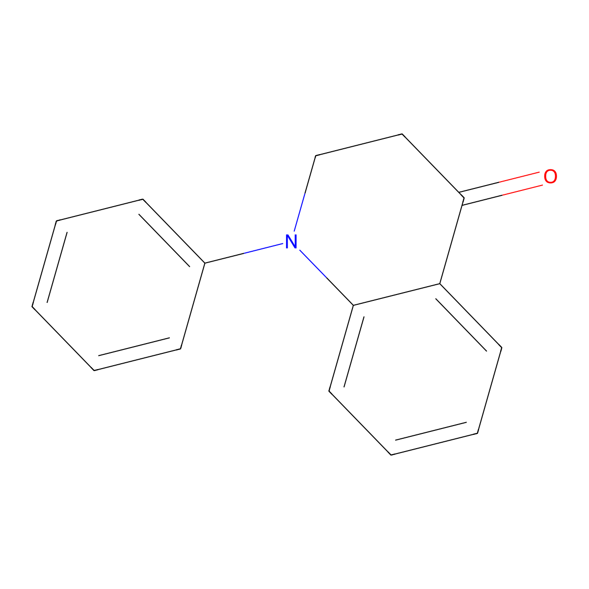 1-Phenyl-2,3-dihydro-1H-quinolin-4-one molecular structure, CAS 10258-13-6