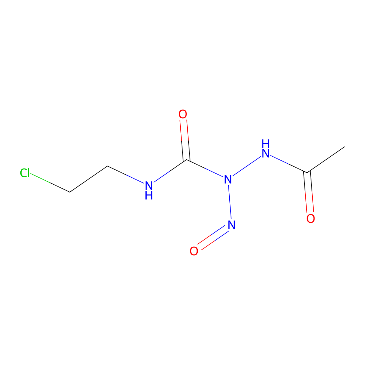 acetamido-CNU molecular structure, CAS 102585-46-6