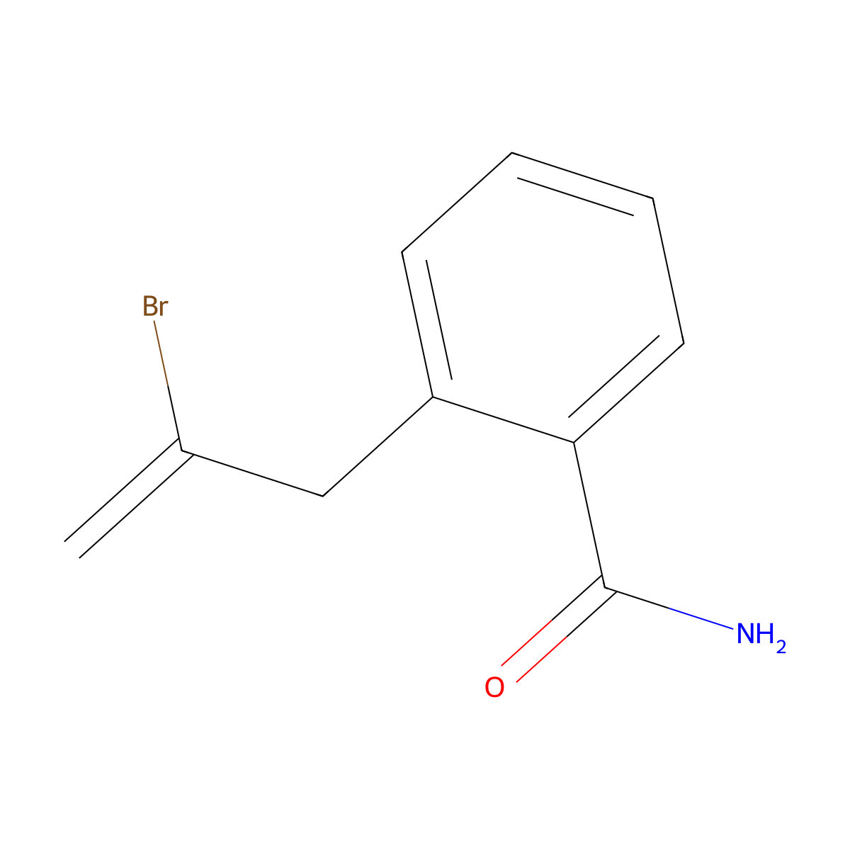 Benzamide, N-(2-bromoallyl)- molecular structure, CAS 102586-01-6