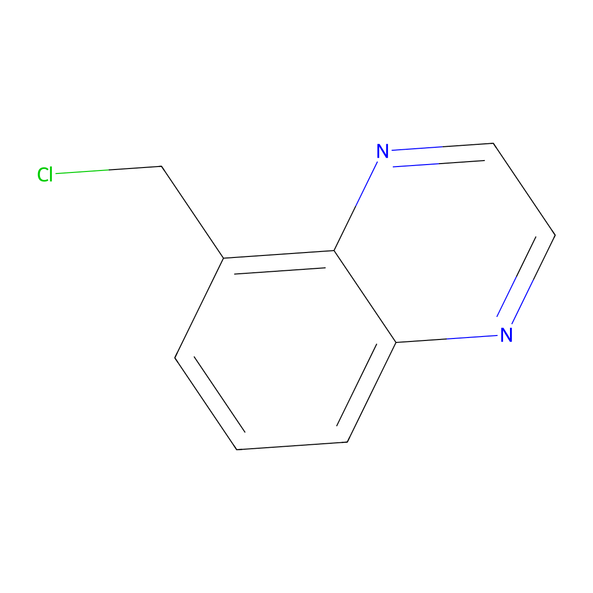 5-(Chloromethyl)quinoxaline molecular structure, CAS 1025904-00-0