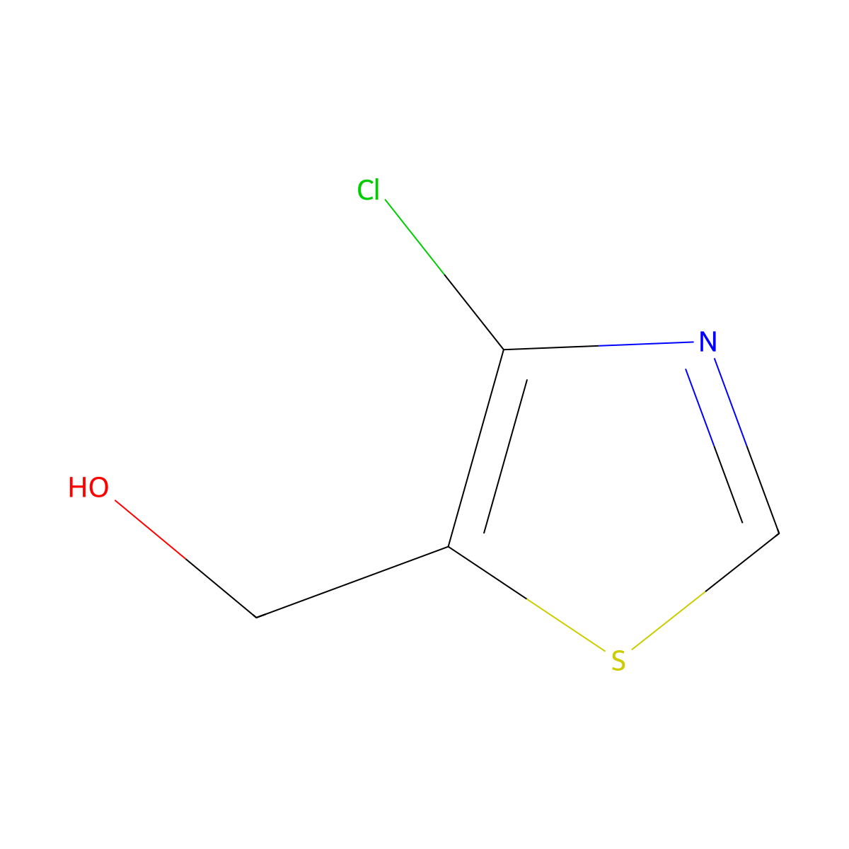 (4-Chloro-1,3-thiazol-5-yl)methanol molecular structure, CAS 1025936-09-7