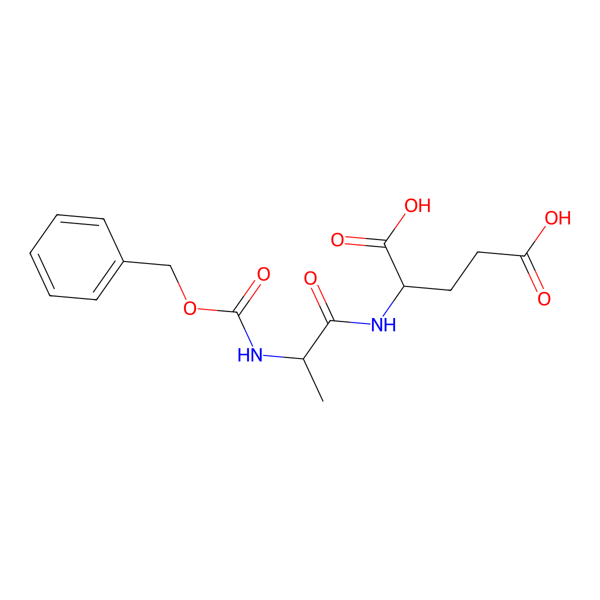 Z-Ala-Glu molecular structure, CAS 102601-36-5