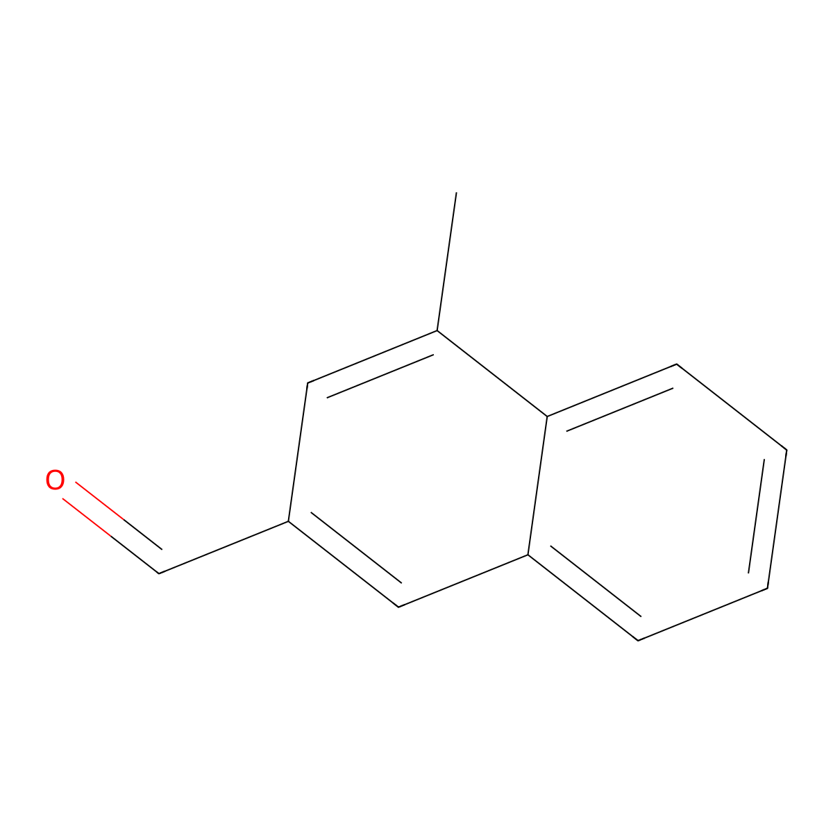 4-Methylnaphthalene-2-carbaldehyde molecular structure, CAS 102606-07-5