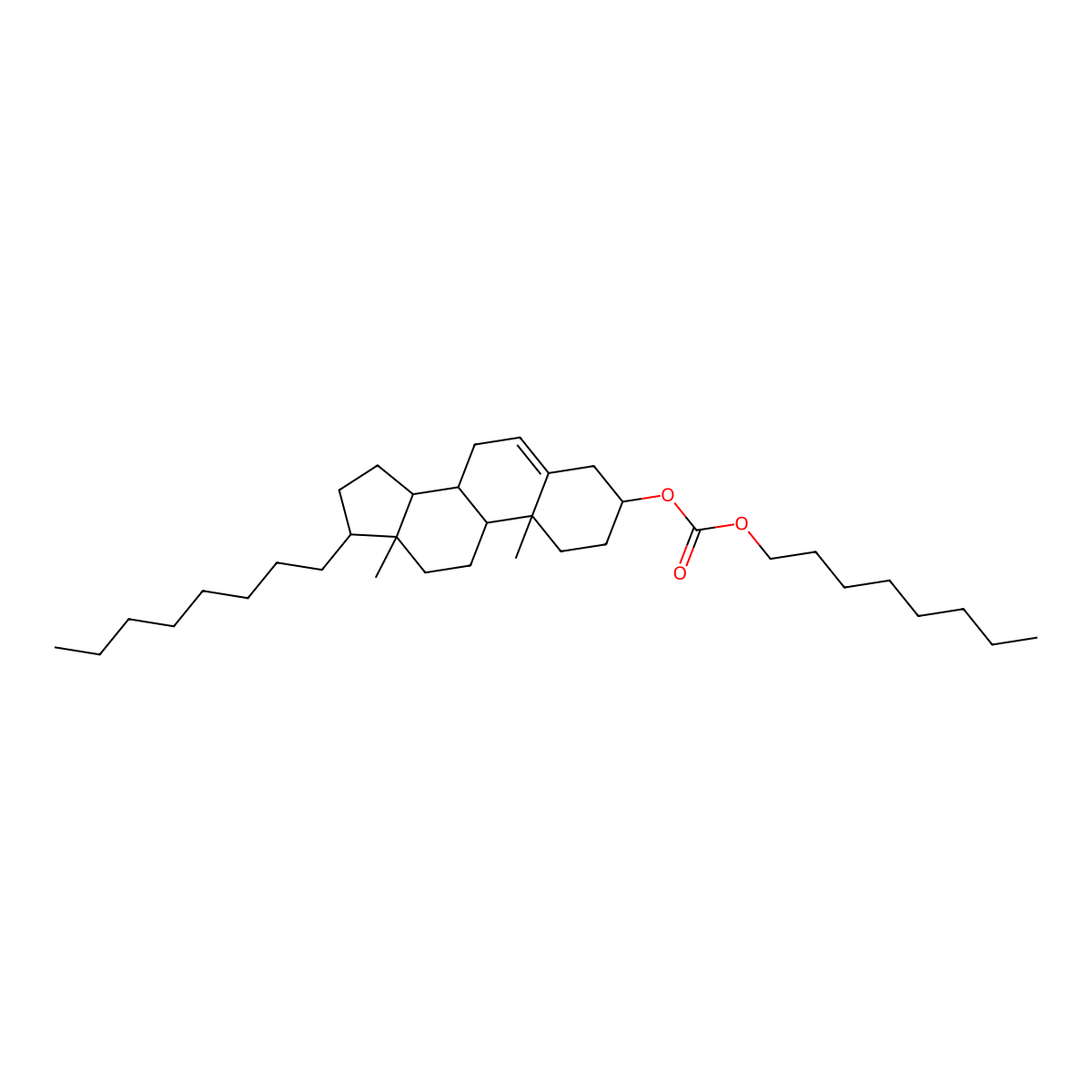 [(3S,8S,9S,10R,13R,14S,17S)-10,13-dimethyl-17-octyl-2,3,4,7,8,9,11,12,14,15,16,17-dodecahydro-1H-cyclopenta[a]phenanthren-3-yl] octyl carbonate molecular structure, CAS 1026080-76-1