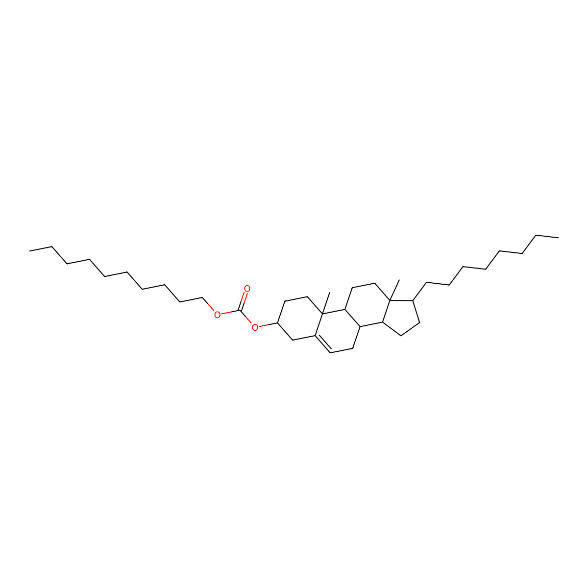 decyl [(3S,8S,9S,10R,13R,14S,17S)-10,13-dimethyl-17-octyl-2,3,4,7,8,9,11,12,14,15,16,17-dodecahydro-1H-cyclopenta[a]phenanthren-3-yl] carbonate molecular structure, CAS 1026082-55-2