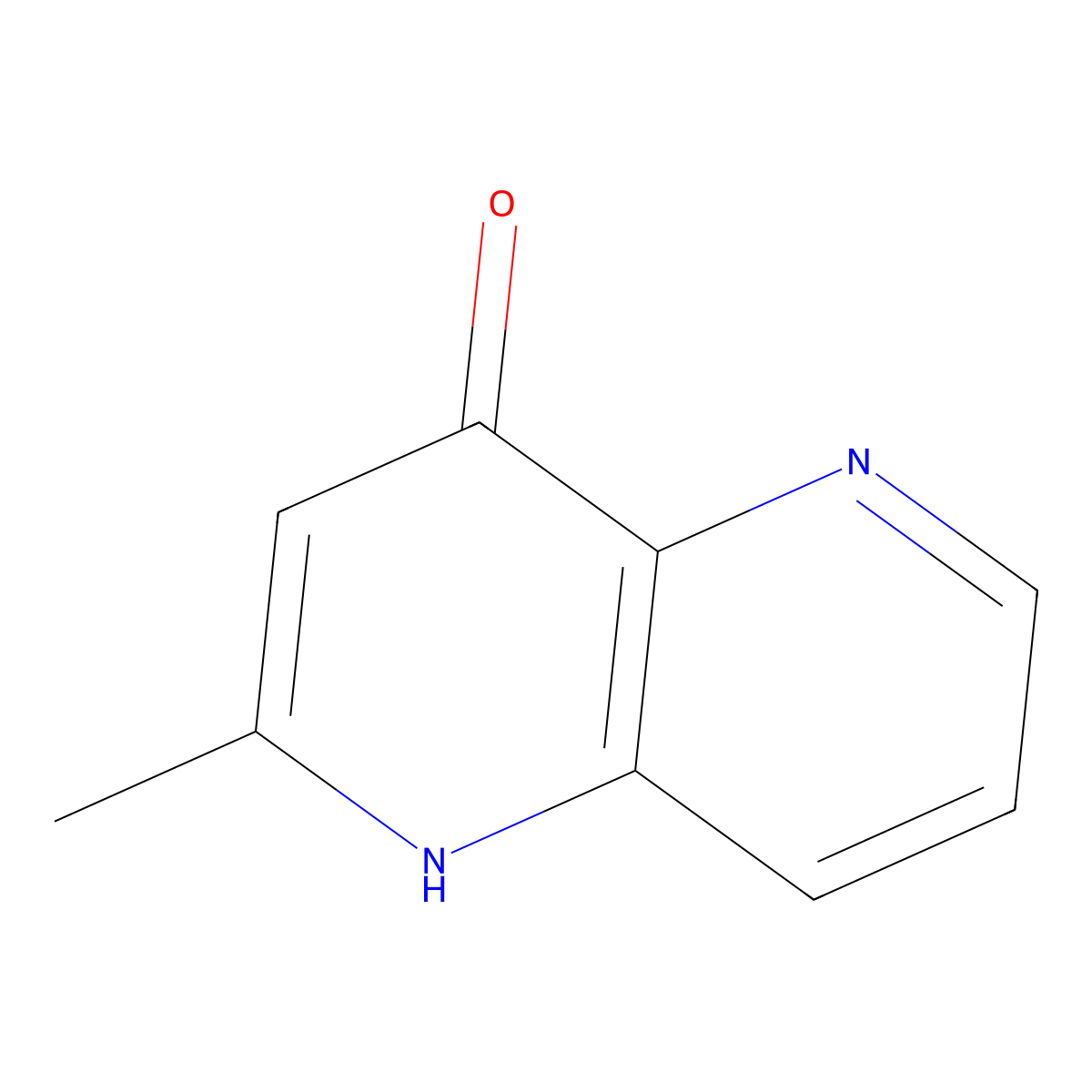 2-Methyl-1,5-naphthyridin-4(1H)-one molecular structure, CAS 10261-83-3