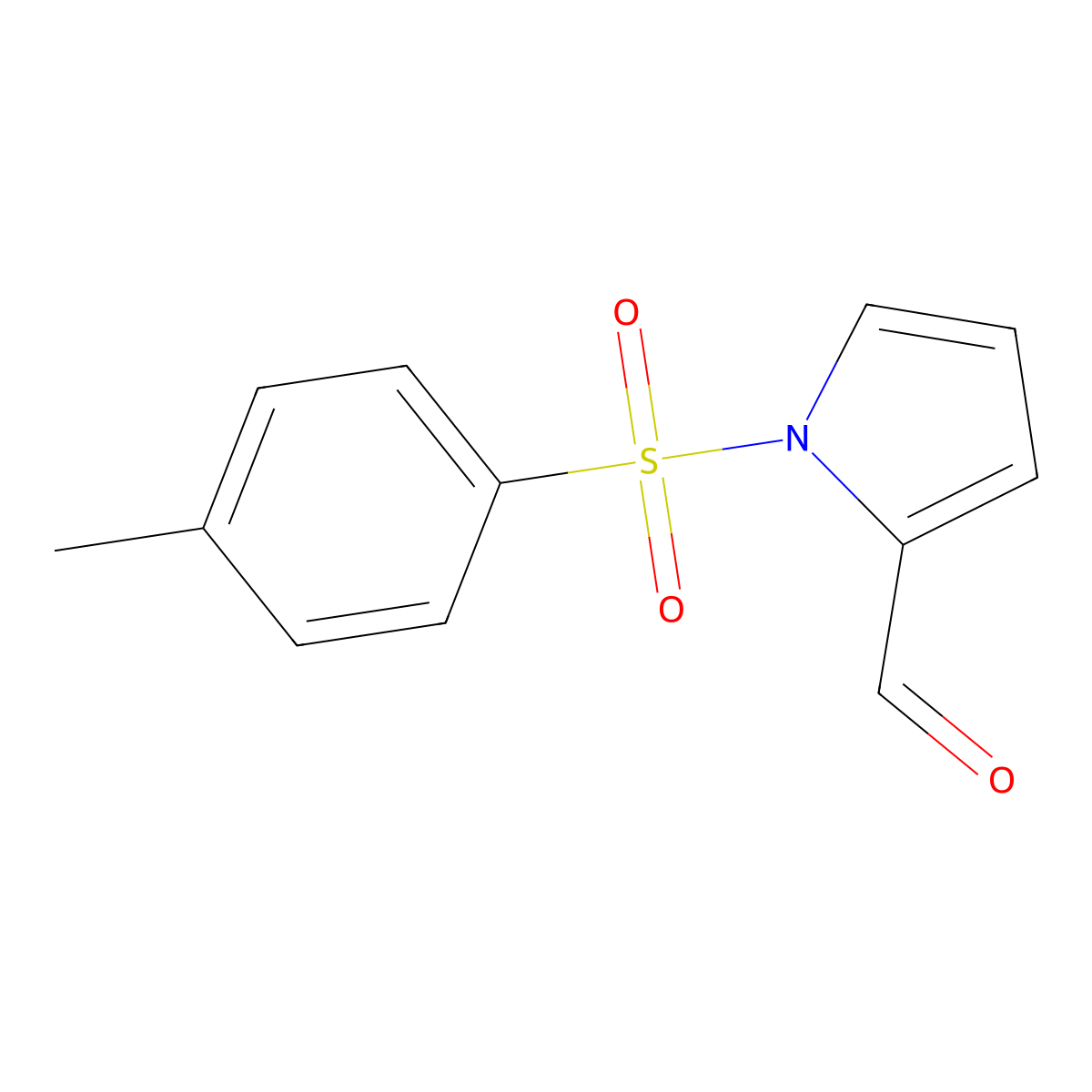 1-(p-Toluenesulfonyl)pyrrole-2-carboxaldehyde molecular structure, CAS 102619-05-6
