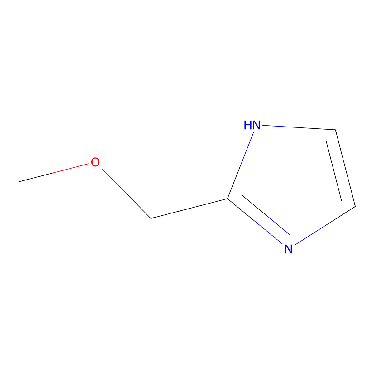 2-(Methoxymethyl)-1H-imidazole molecular structure, CAS 102644-75-7