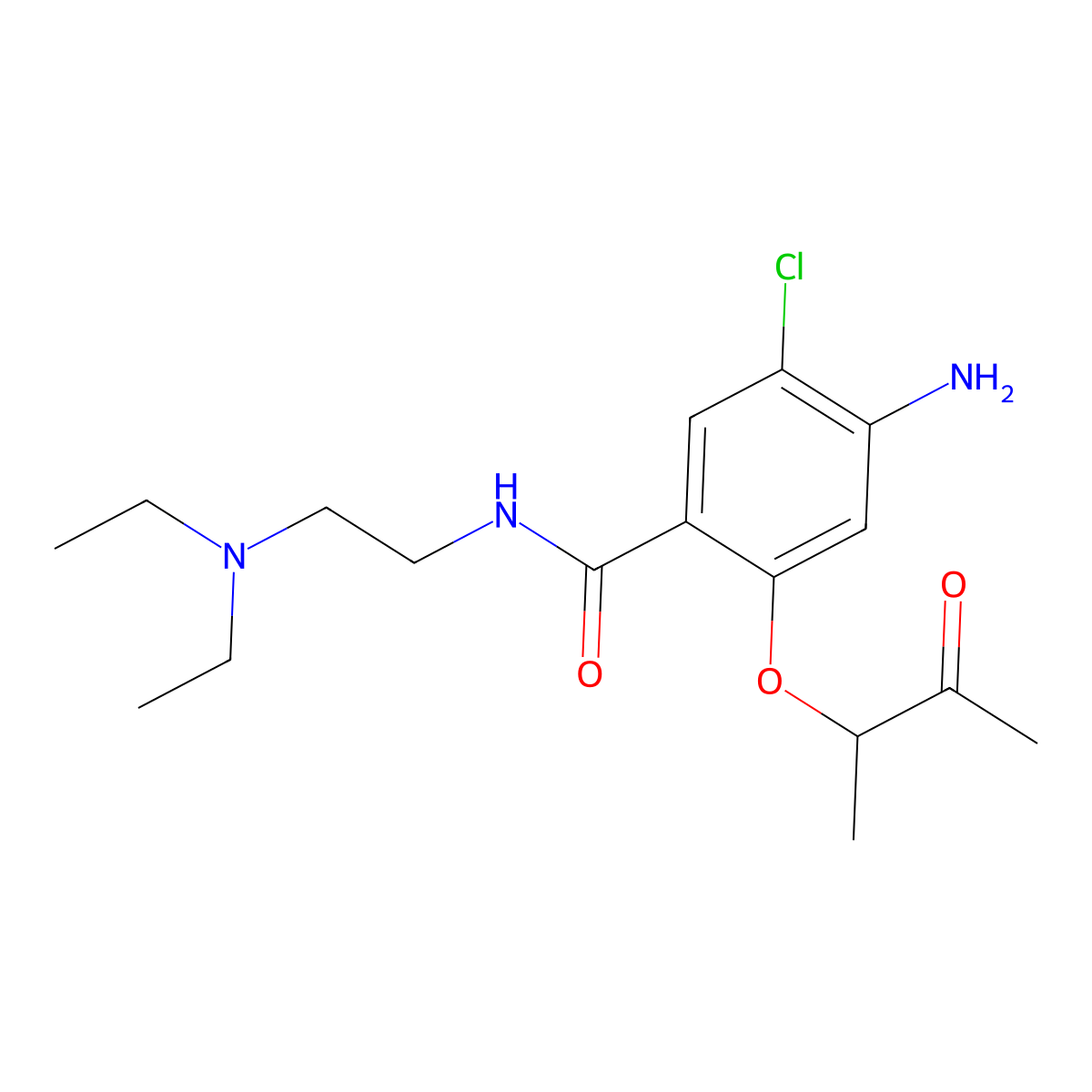 Batanopride molecular structure, CAS 102670-46-2