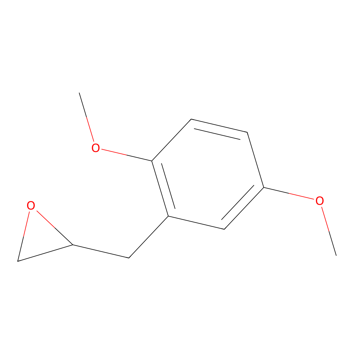 2-[(2,5-Dimethoxyphenyl)methyl]oxirane molecular structure, CAS 1026729-16-7